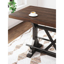 Signature Design by Ashley Valebeck D546-33 Rectangular Dining Room Counter Table IMAGE 6