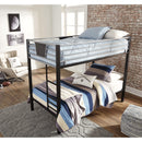  Signature Design by Ashley Dinsmore B106B9 Twin over Twin Bunk Bed and 2 Mattresses IMAGE 4