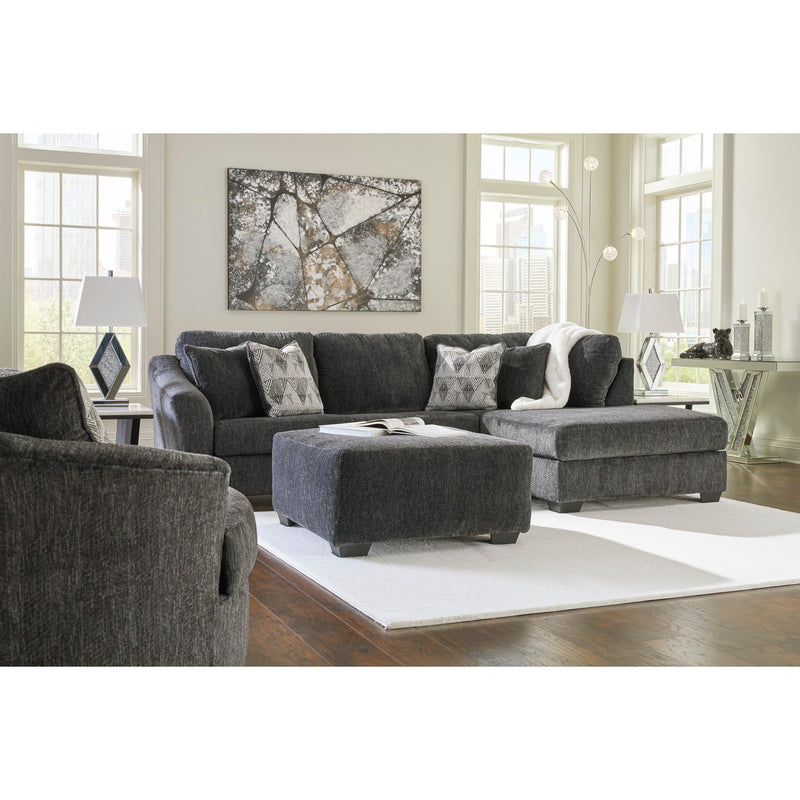  Signature Design by Ashley Biddeford 35504U1 Oversized Swivel Chair and Ottoman IMAGE 4