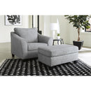  Benchcraft Mathonia 51903U2 Oversized Chair and Ottoman IMAGE 1