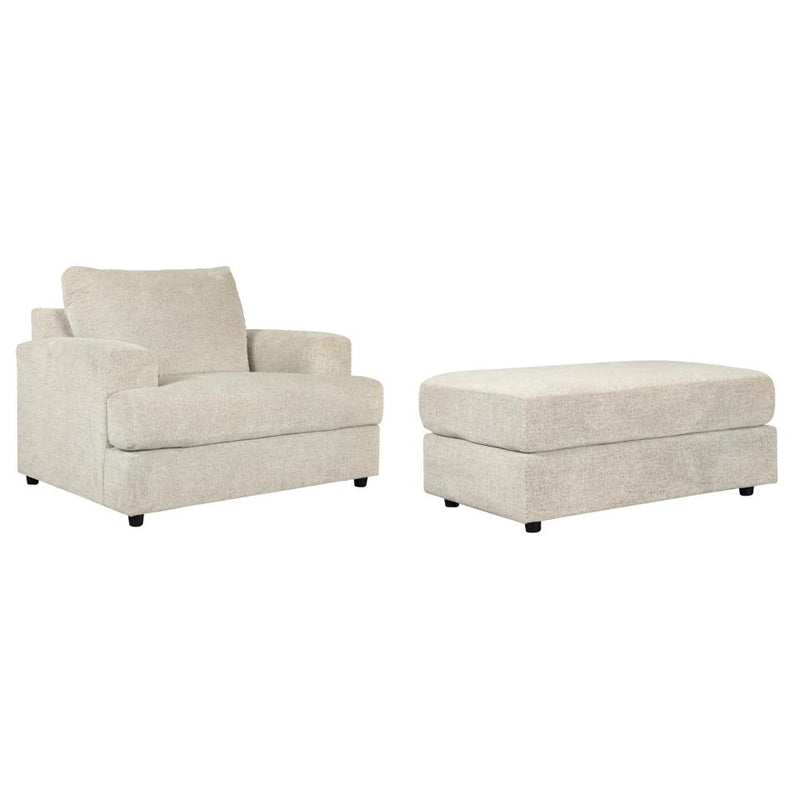 Signature Design by Ashley Soletren 95104U1 Chair and Ottoman IMAGE 1