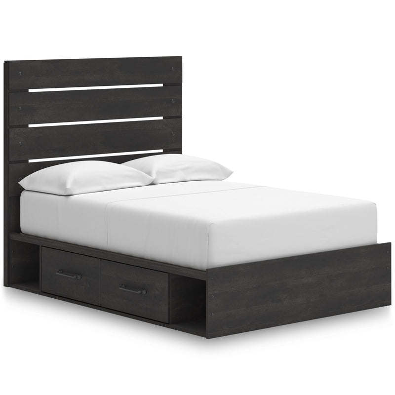Signature Design by Ashley Hollivern B2108B15 Full Panel Storage Bed IMAGE 1
