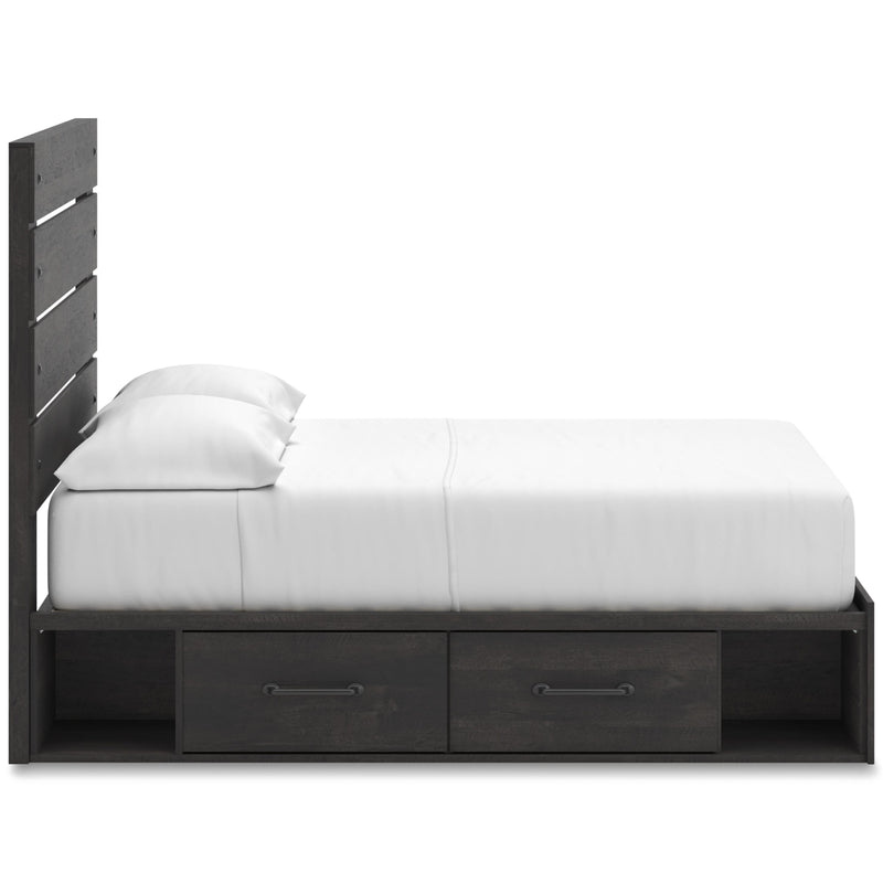 Signature Design by Ashley Hollivern B2108B15 Full Panel Storage Bed IMAGE 4