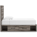 Signature Design by Ashley Graystorm B2405B18 Twin Panel Storage Bed IMAGE 4