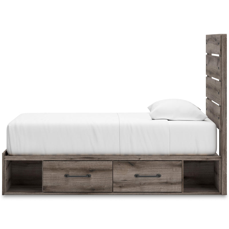 Signature Design by Ashley Graystorm B2405B19 Twin Panel Bed with Storage IMAGE 5