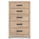 Signature Design by Ashley Sanginlane B3787-46 Five Drawer Chest IMAGE 3