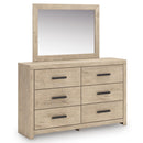 Signature Design by Ashley Sanginlane B3787B1 Dresser and Mirror IMAGE 1
