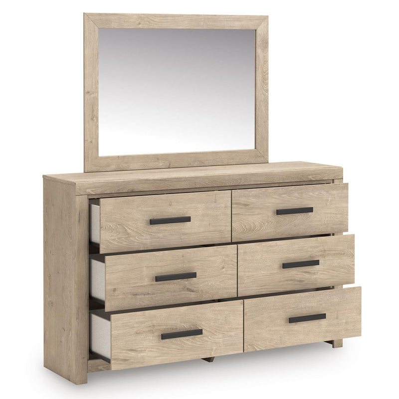 Signature Design by Ashley Sanginlane B3787B1 Dresser and Mirror IMAGE 2