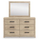 Signature Design by Ashley Sanginlane B3787B1 Dresser and Mirror IMAGE 3