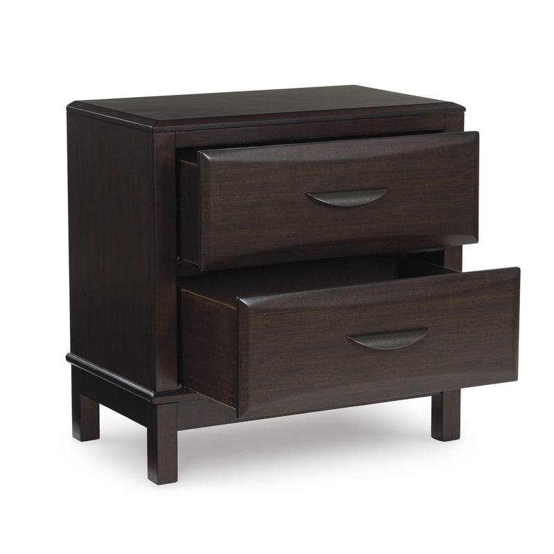 Signature Design by Ashley Vanmore B479-92 Two Drawer Night Stand IMAGE 2