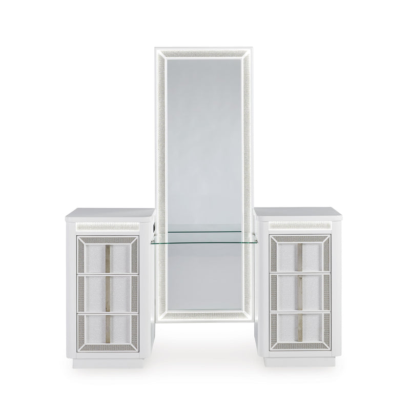 Signature Design by Ashley Chalanna B822B7 Vanity with Mirror IMAGE 3