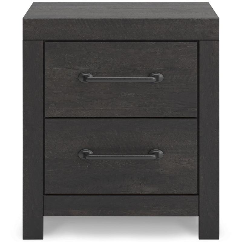 Signature Design by Ashley Hollivern PCB2108-92 Two Drawer Night Stand IMAGE 3