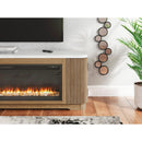 Signature Design by Ashley Camdill W808W1 80" TV Stand with Electric Fireplace IMAGE 8