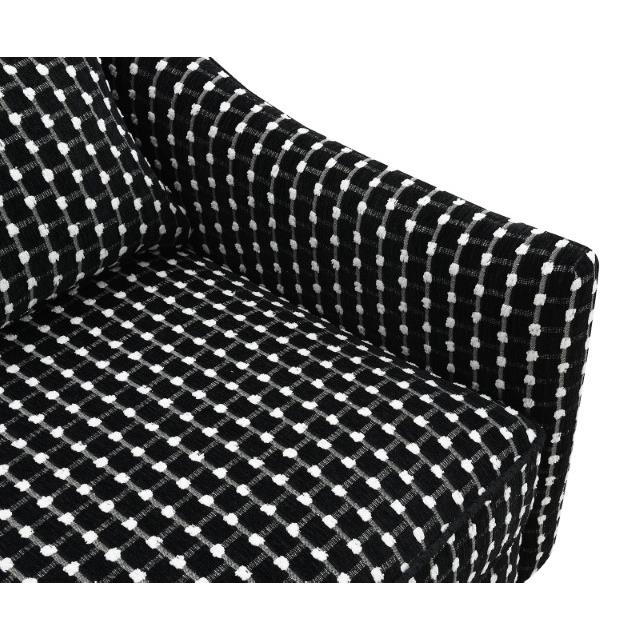 Furniture of America Viviani FM61007BK-CH-SQ Accent Chair w/ 1 Kidney IMAGE 4