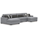 Benchcraft Bealton 61305S9 4 pc Sectional with Double Chaise IMAGE 1