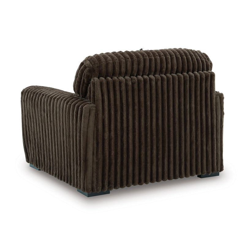  Signature Design by Ashley Midnight-Madness 9810423 Chair and a Half IMAGE 3