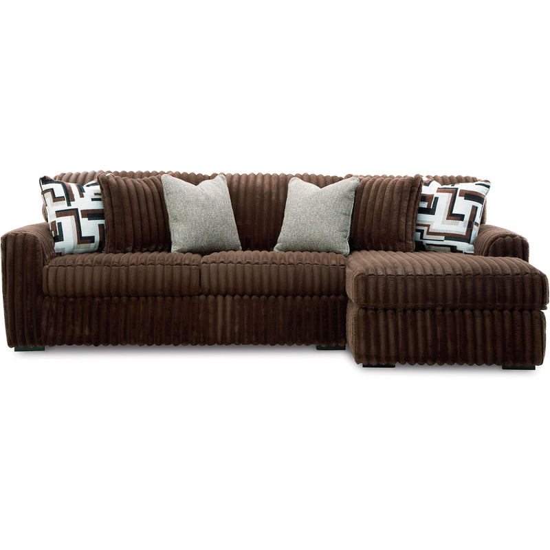  Signature Design by Ashley Midnight-Madness 98104S1 2 pc Sectional Sofa with Chaise IMAGE 2