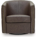  Signature Design by Ashley Brentlow A3000741 Swivel Accent Chair IMAGE 2