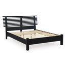 Signature Design by Ashley Danziar B1013B19 Full Slat Panel Bed IMAGE 4