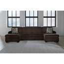 Signature Design by Ashley Kimlee PC35603S3 3 pc Sectional with Double Chaise IMAGE 2