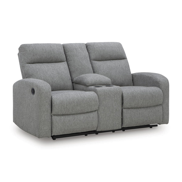  Signature Design by Ashley Gauntlet PC4220494 Double Reclining Loveseat with Console IMAGE 1