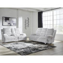 Signature Design by Ashley Rhines Falls PC4280499 Reclining Power Sofa with Drop Down Table IMAGE 10