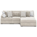 Signature Design by Ashley Cuddle Plush PC59106S1 3 pc Sectional with Chaise IMAGE 2