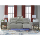 Signature Design by Ashley Forest Lake PC6420315 Power Reclining Sofa with Adjustable Headrest IMAGE 8