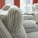 Signature Design by Ashley Forest Lake PC6420318 Power Reclining Loveseat with Console and Adjustable Headrest IMAGE 10