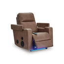 Signature Design by Ashley Lorrenton PC9022042A Glider Power Reclining with Audio System IMAGE 3
