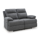  Signature Design by Ashley Side-Swipe PC9140686 Reclining Loveseat IMAGE 1