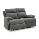  Signature Design by Ashley Side-Swipe PC9140686 Reclining Loveseat IMAGE 2