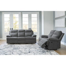  Signature Design by Ashley Side-Swipe PC9140686 Reclining Loveseat IMAGE 6