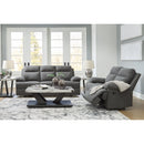  Signature Design by Ashley Side-Swipe PC9140689 Reclining Sofa with Drop Down Table IMAGE 18