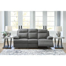  Signature Design by Ashley Side-Swipe PC9140689 Reclining Sofa with Drop Down Table IMAGE 6