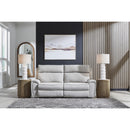 Signature Design by Ashley Social Pointe PC98802S21 2 pc Reclining Loveseat IMAGE 2