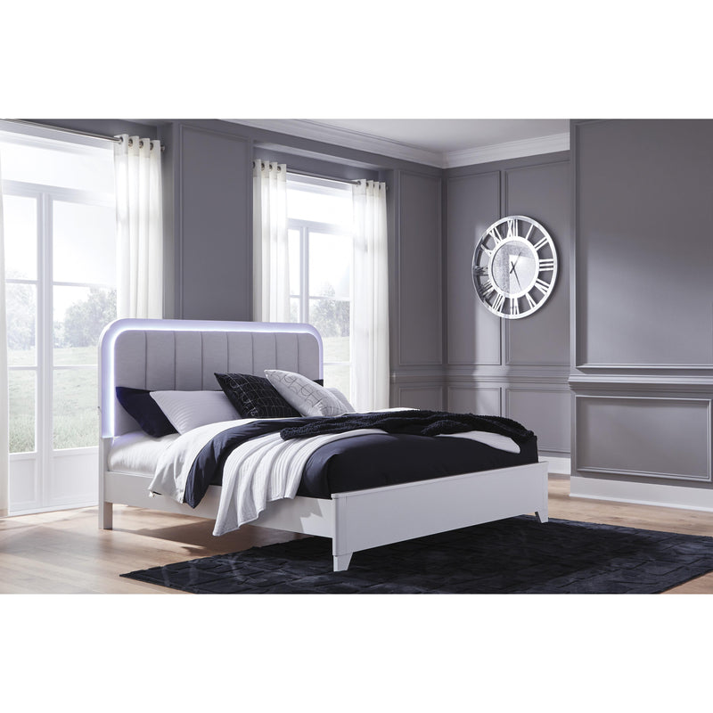 Signature Design by Ashley Jarlee PCB392B5 California King Upholstered Panel Bed IMAGE 5