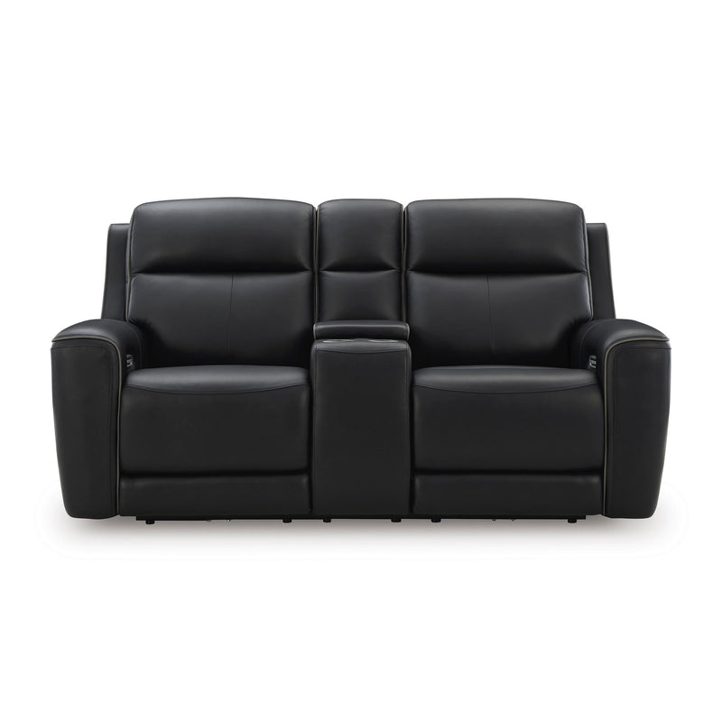  Signature Design by Ashley 5Z-Comfort PCU1090218 Power Reclining Loveseat with Console and Adjustable Headrest IMAGE 3