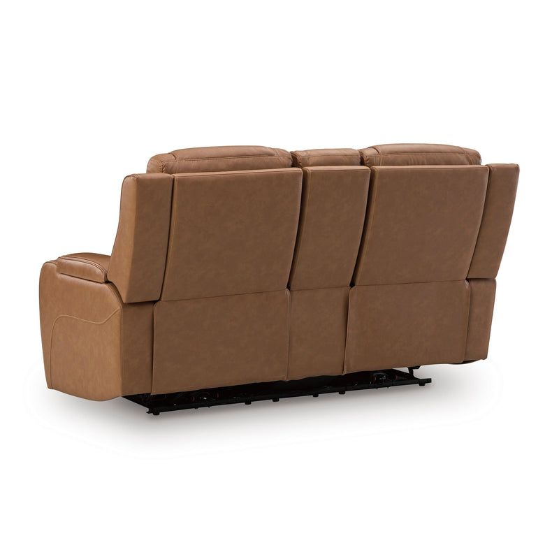  Signature Design by Ashley Knightington PCU1160018A Power Reclining Loveseat Audio Console IMAGE 4