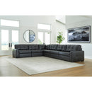  Signature Design by Ashley Brindley Pier 99503S5 6 pc Sectional IMAGE 2