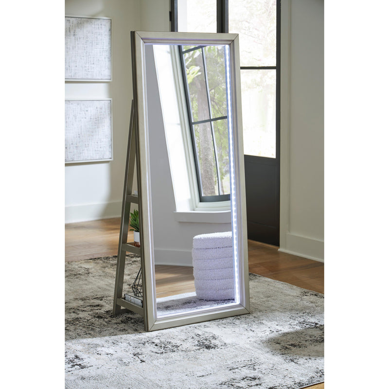 Signature Design by Ashley Evesen A8010380 Floor Standing Mirror/Storage IMAGE 10