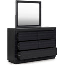  Millennium Londer B768B1 Dresser and Mirror IMAGE 2