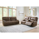  Signature Design by Ashley Beckley Place PC9180218 Power Reclining Loveseat with Console and Adjustable Headrest IMAGE 12