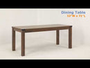 Acme Furniture Abiram Dining Table DN01028 EXTERNAL_VIDEO 1